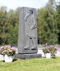 Kuvassa Europaeuksen muistomerkki.