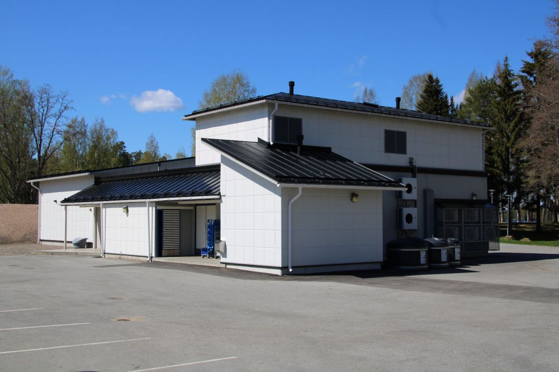 Kuvassa Savitaipaleen keskuskeittiö.