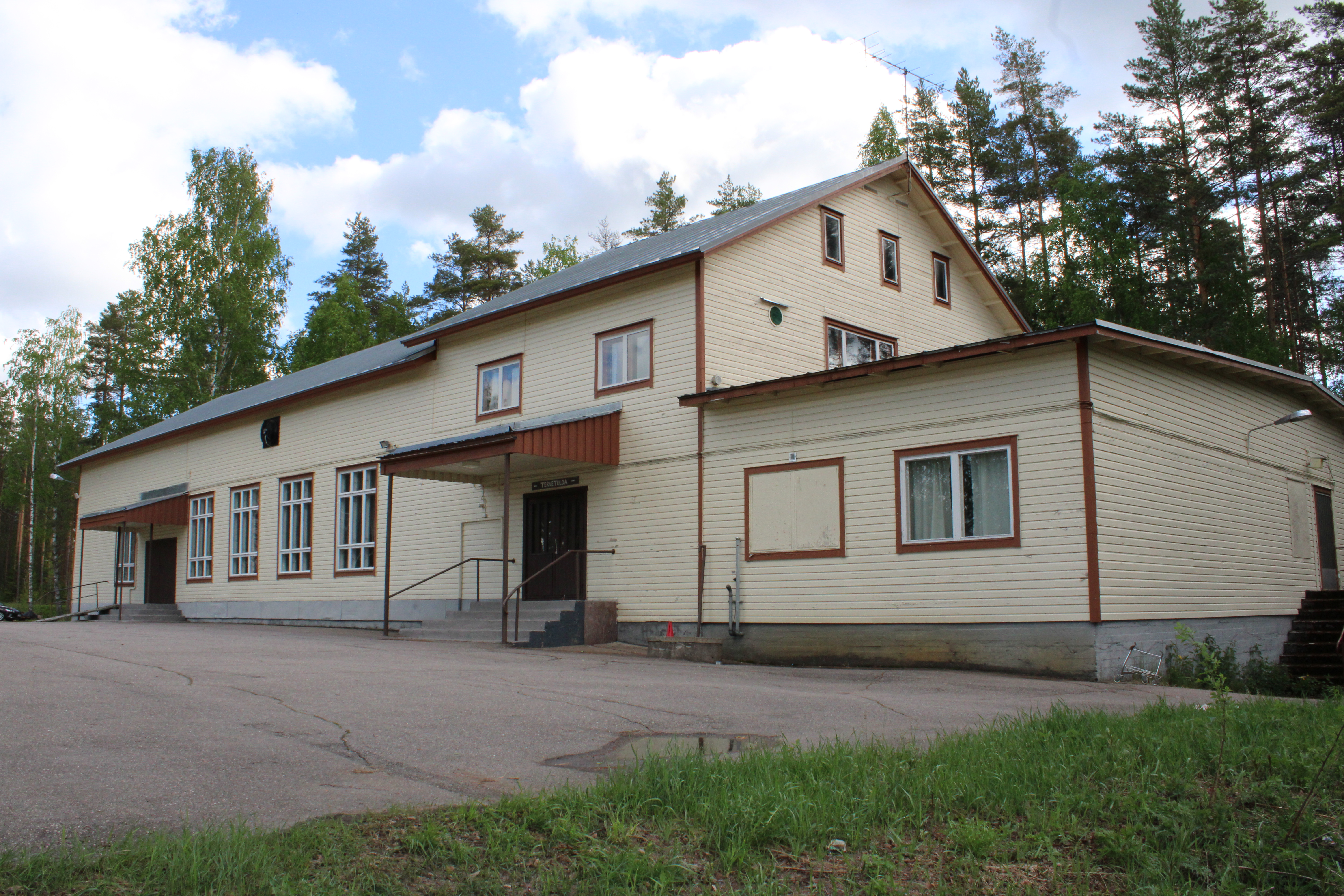 Kuvassa Heituinlahden nuorisotalo